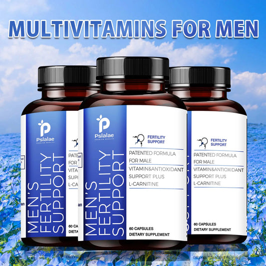Male Fertility - Support Male Reproductive Health, Maintain Physical Condition, Enhance Strength and Endurance - 60 Capsules