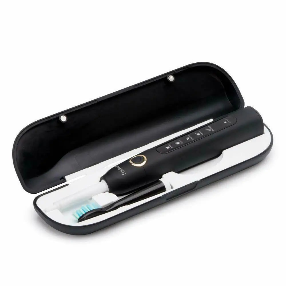 Fairywill FW-507 Sonic Electric Toothbrush 5 Modes USB Charger Tooth Brushes Replacement Timer Sonic Toothbrush 8 Brush Heads