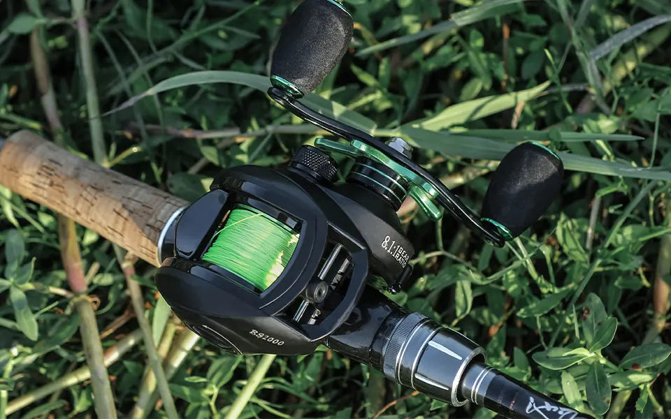 LINNHUE Best Baitcasting Reel BS2000 8.1:1 High Speed Spare Spool Reel Fishing Saltwater Fresh Fishing Casting Fishing Reel