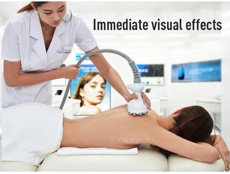 The latest equipment for skin tightening, vacuum slimming and fat removal, traditional skin lifting and spa equipment