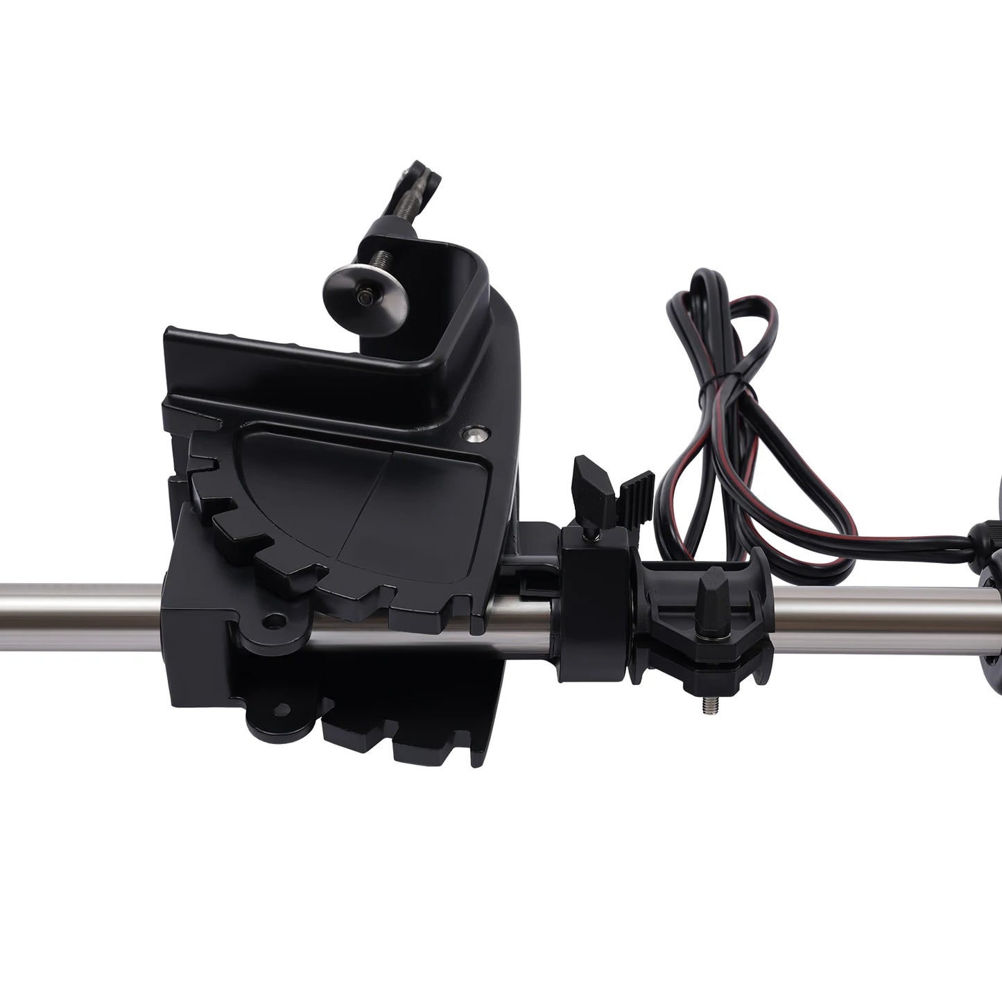 12V Marine Electric Thruster 12V Marine Electric Thruster 552W Brush Motor 5F2R Adjustable for Inflatable Kayak Canoe