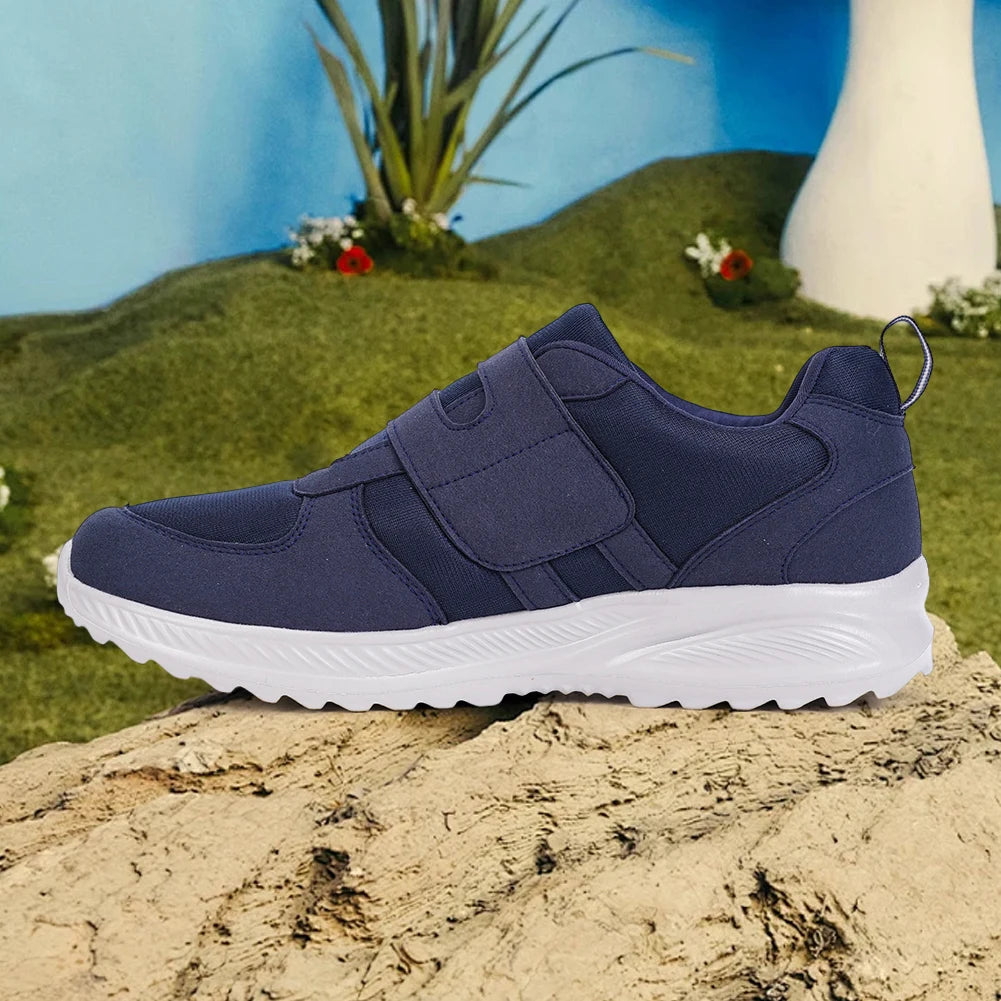 Diabetic Shoes Lightweight Edema Sneakers with Adjustable Closure Hook and Loop Sneakers Non-Slip for Swollen Feet