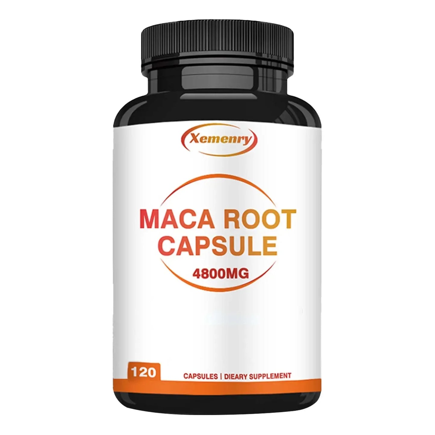 Maca Root 4800Mg - Supports Energy and Hormone Balance To Maintain Healthy Passion and Motivation - 120 Capsules