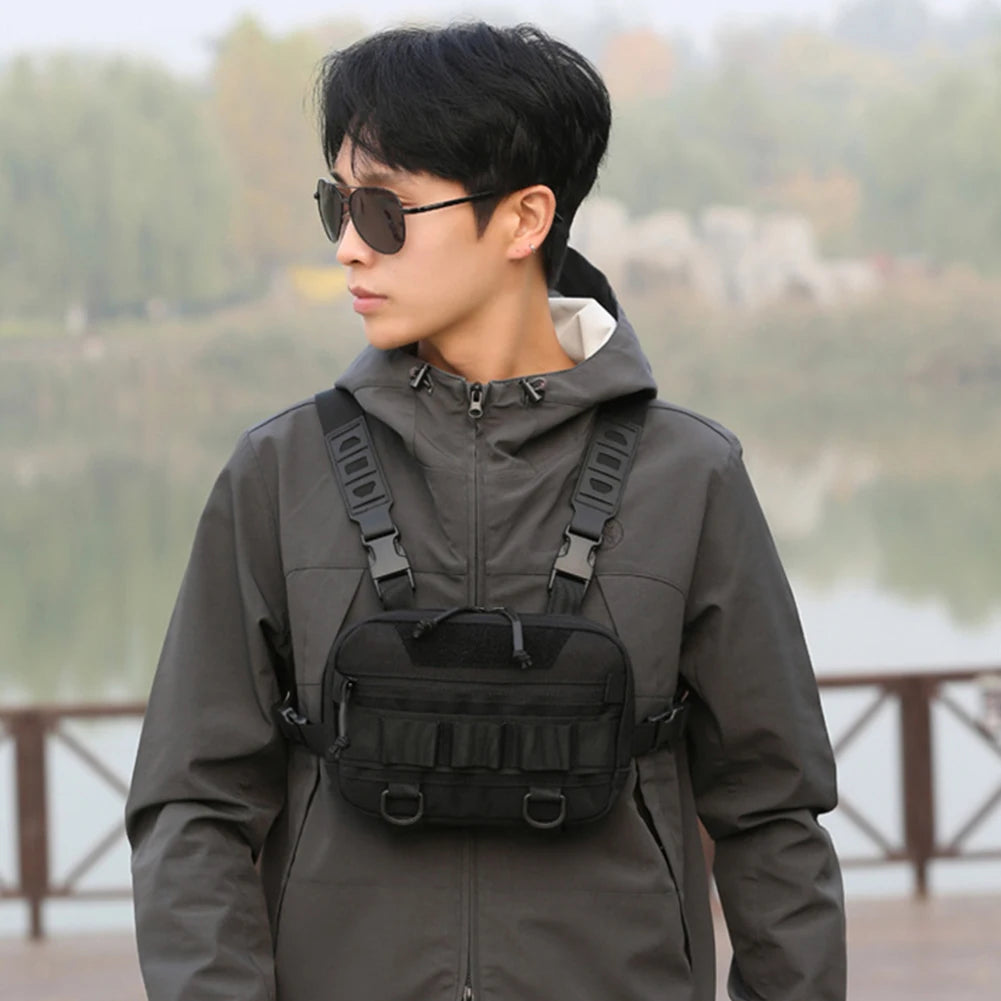 Fishing Tackle Bags Waist Fanny Pack Fishing Lures Line Box Utility Storage Accessories Outdoor Camping Shoulder Crossbody Bag