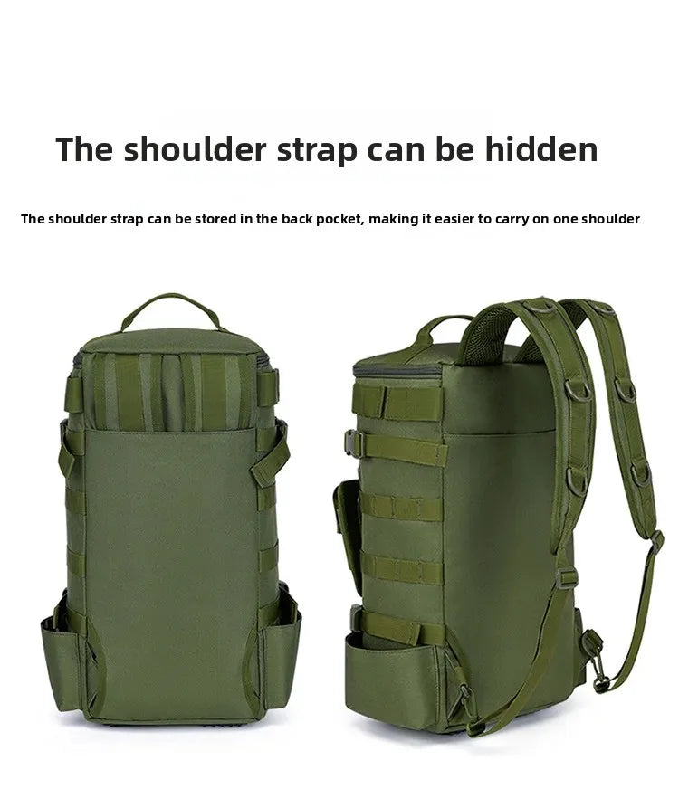 Multifunctional Fishing Backpack for Men Large Capacity Rod Storage Shoulder Bag Outdoor Sports Fish Equipment Storage Pack 2028