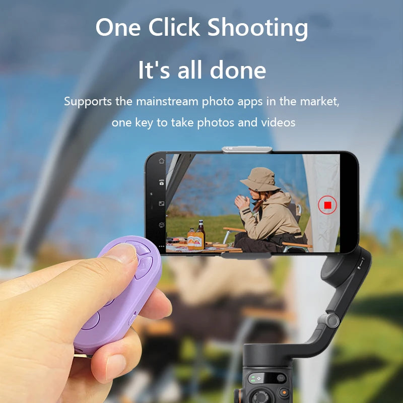 7 Buttons Wireless Phone Selfie Photo Shutter Bluetooth-Compatible Universal Remote Control for Androide/iPhon Camera Control