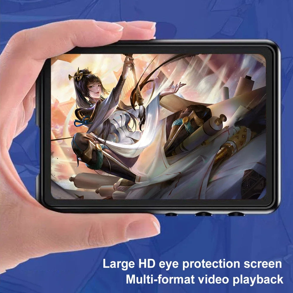 MP3 MP4 Player Bluetooth-5.0 Lossless Music Player 1.8/2.4 Inch Screen Support FM Radio Recording EBook HiFi MP4 Student Walkman
