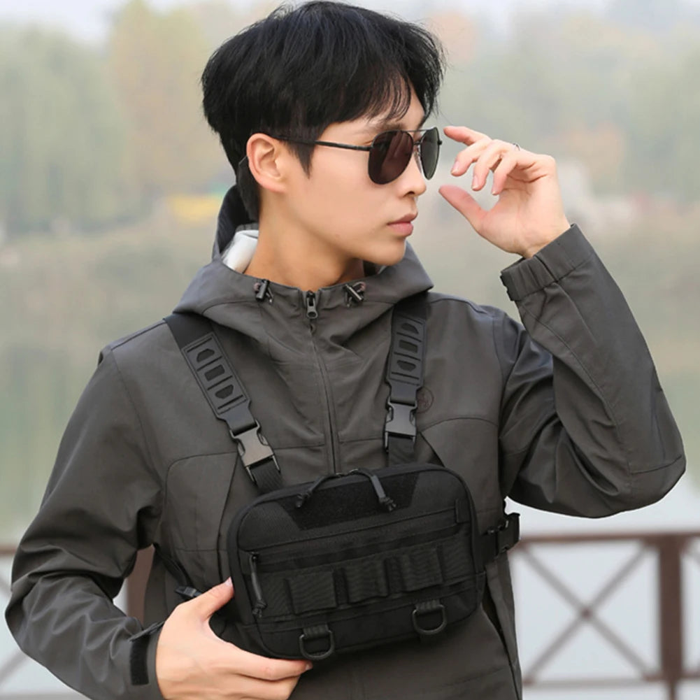Fishing Tackle Bags Waist Fanny Pack Fishing Lures Line Box Utility Storage Accessories Outdoor Camping Shoulder Crossbody Bag