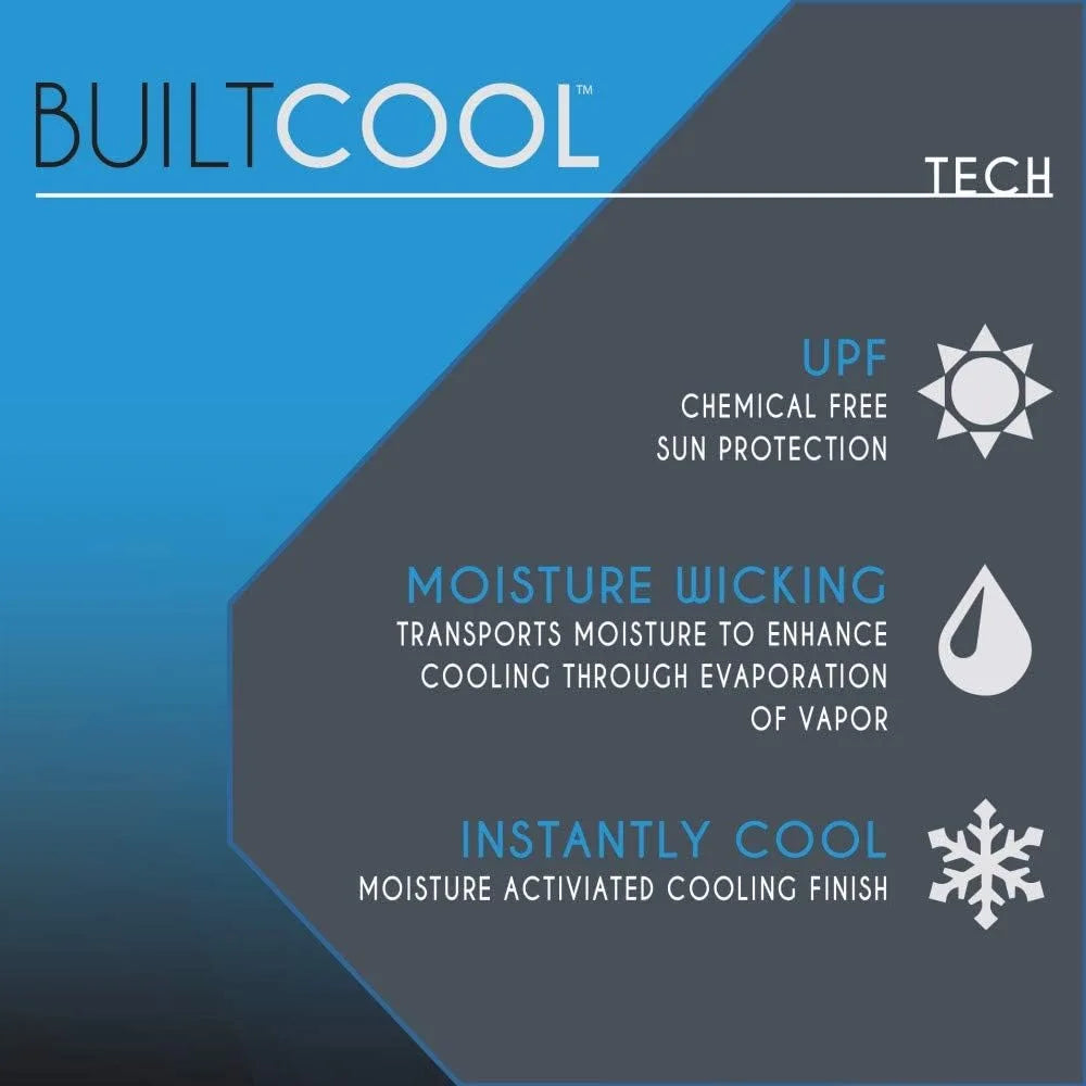Cooling Towel for Men & Women - Chilly, Lightweight, Soft, Neck & Face Towel for Sport, Camping, Hunting, 1 Pack, Royal Blue