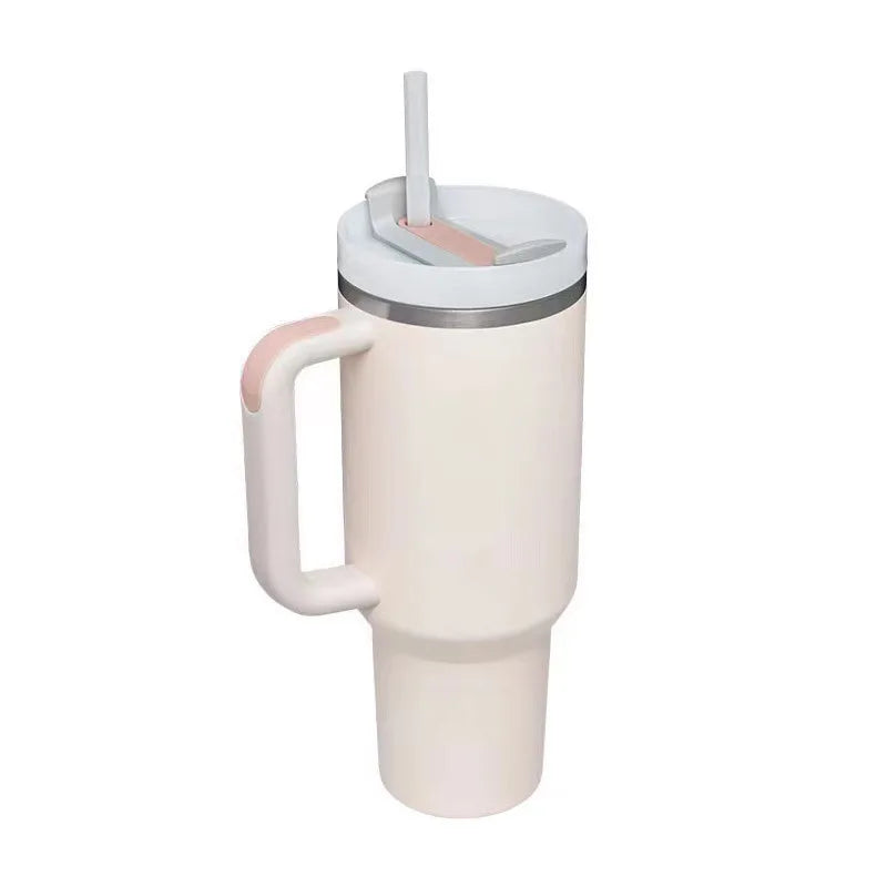 6pack US Warehouse NEW 40oz  Stainless Steel  Double Wall Keep Cold For A Long Time With Handle  Wholesale Bluk Tumbler