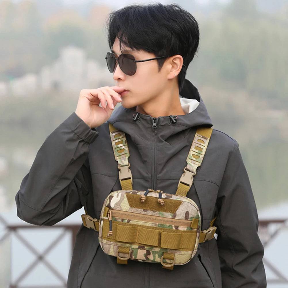 Fishing Tackle Bags Waist Fanny Pack Fishing Lures Line Box Utility Storage Accessories Outdoor Camping Shoulder Crossbody Bag