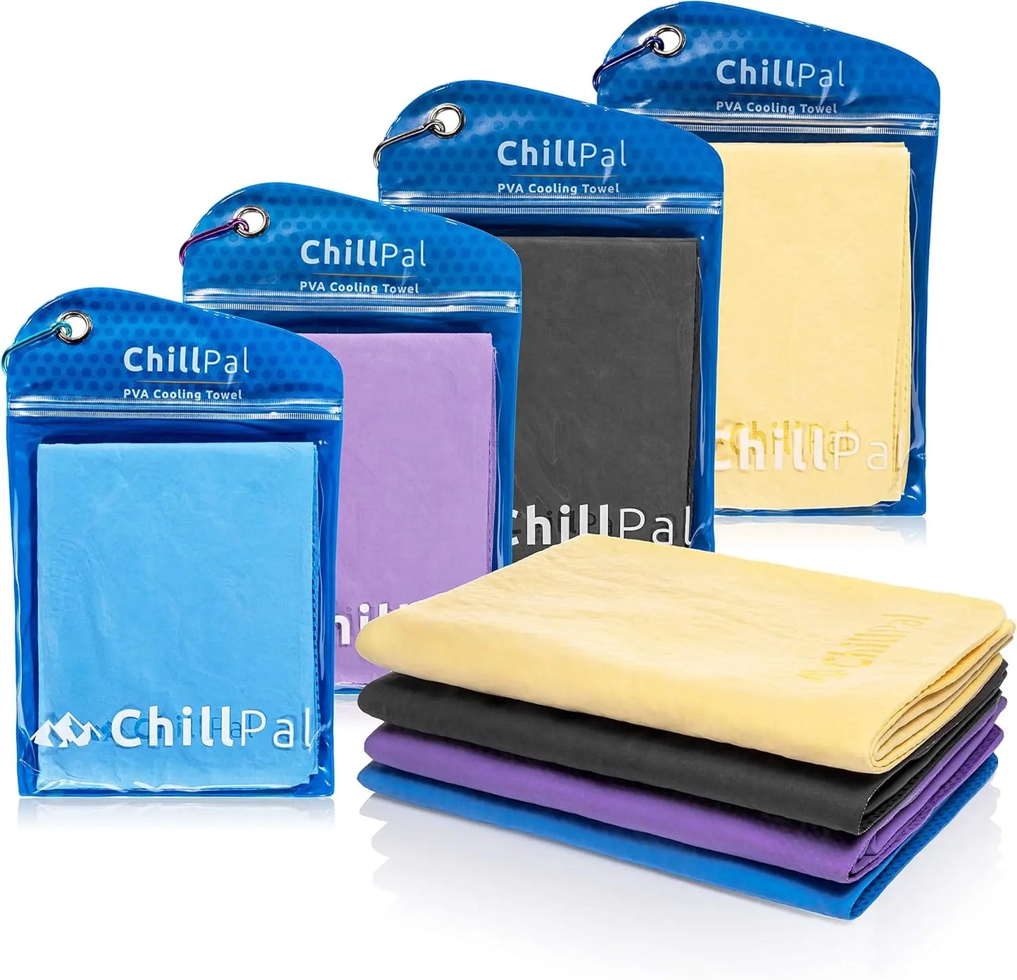 PVA Cooling Towel - Stay Cool Instantly, Ocean Blue