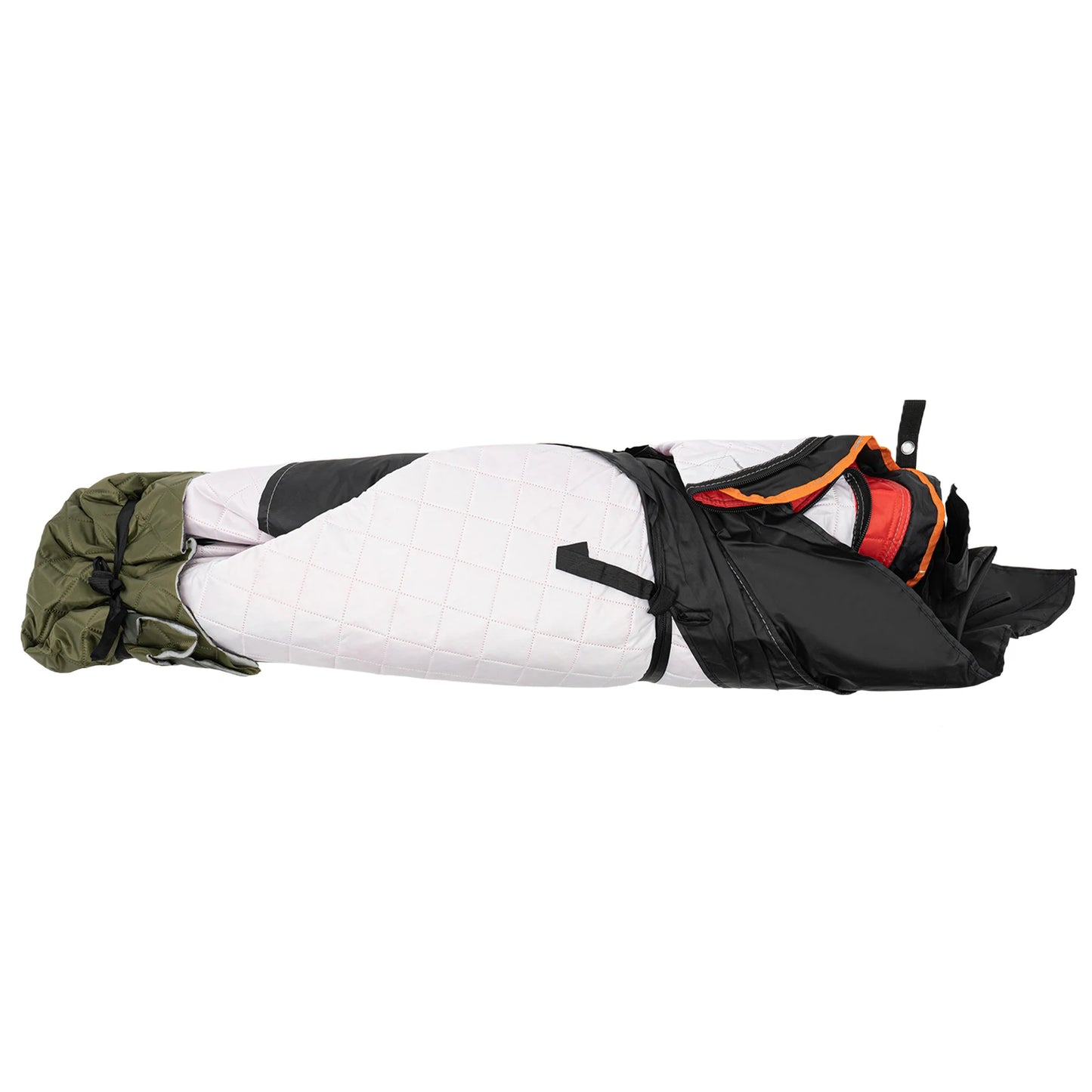 Ice Fishing Insulated Tent, 1-2 Person Shelter, Portable Thermal Tent with Built-In Storage, Warm & Windproof Camping Tent