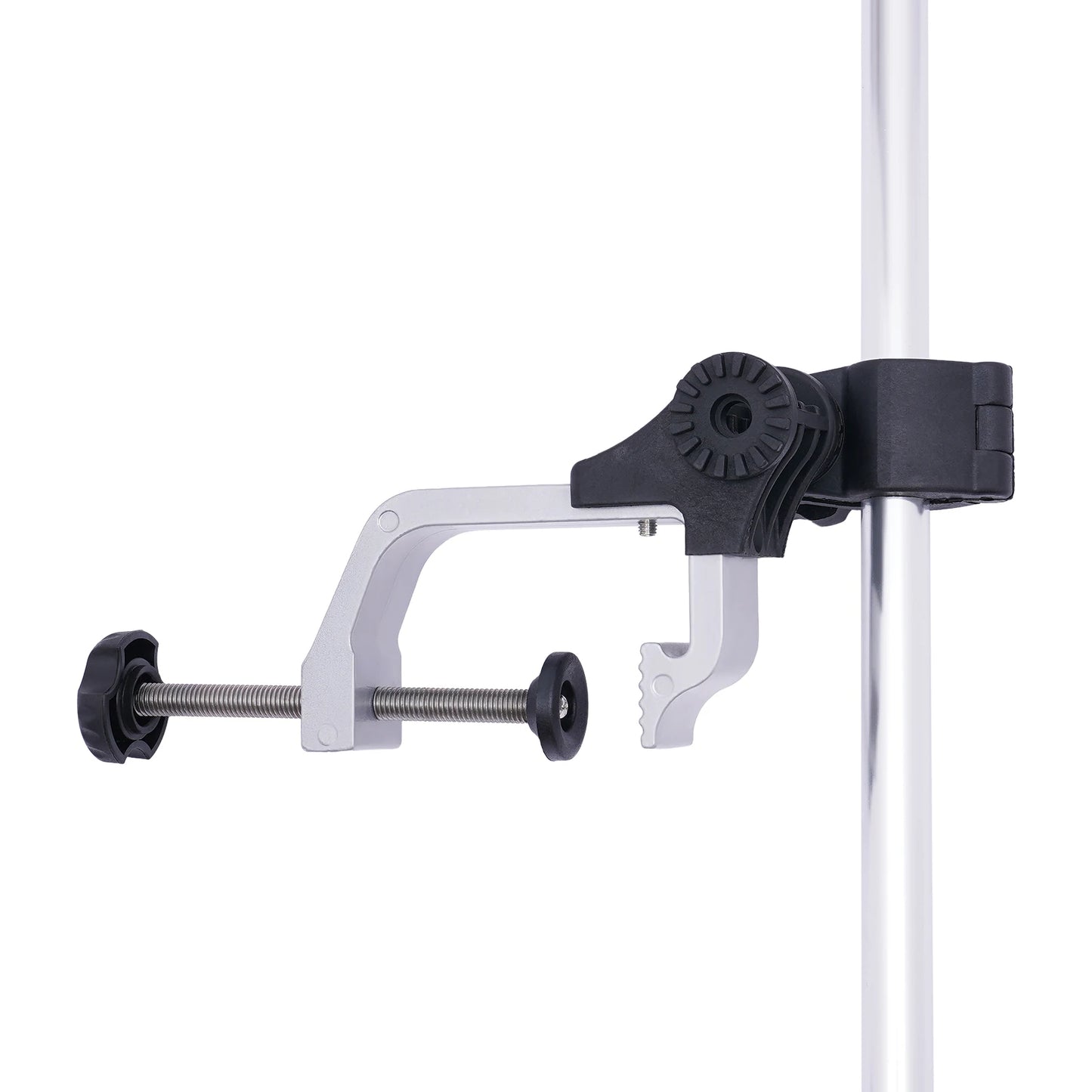 Portable Transducer Mount Universal 360° Adjustable Rotating Fish Finder Mount Transducer Pole Mount for Boat Canoe Kayak