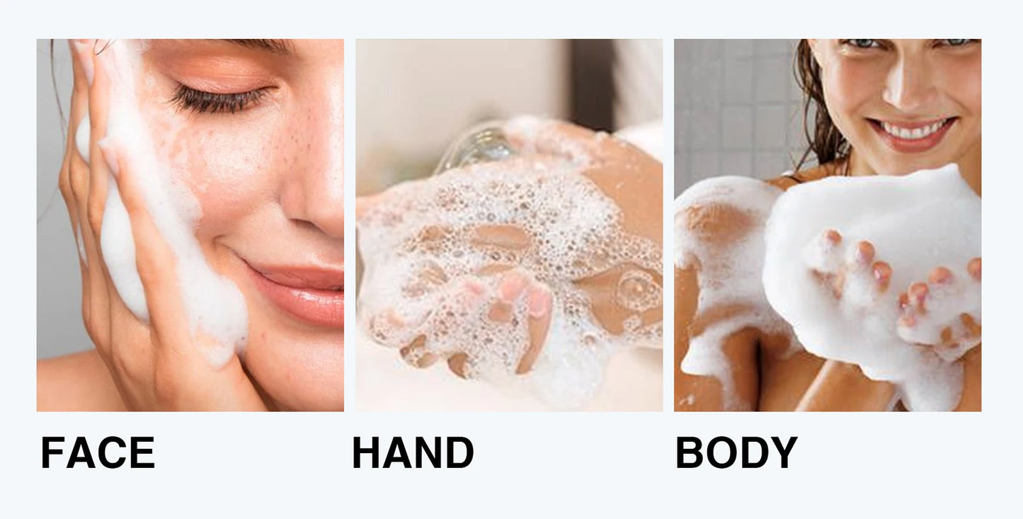 AILKE Aloe Vera Whitening Soap, Remove Acne, Pimples, Skin Radiant, Improve Skin Luster, Vegan Bath Wash for Women Men