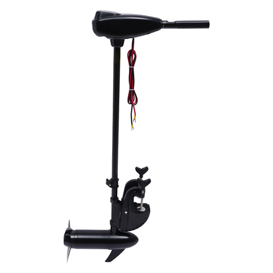 Electric Trolling Motor 12v 80lbs Thrust, 5 Forward/3 Reverse Gears, Pure Copper Motor, 1900r/Min, Adjustable Handle