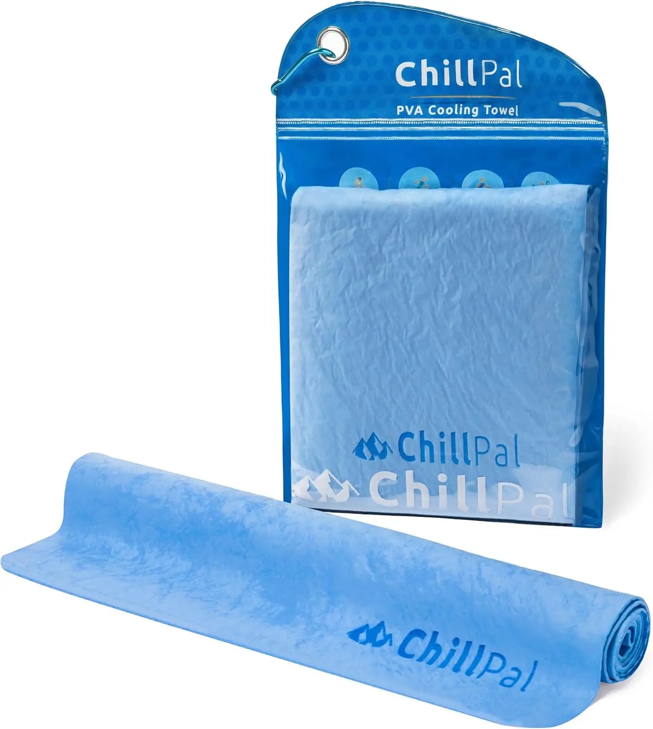 PVA Cooling Towel - Stay Cool Instantly, Ocean Blue