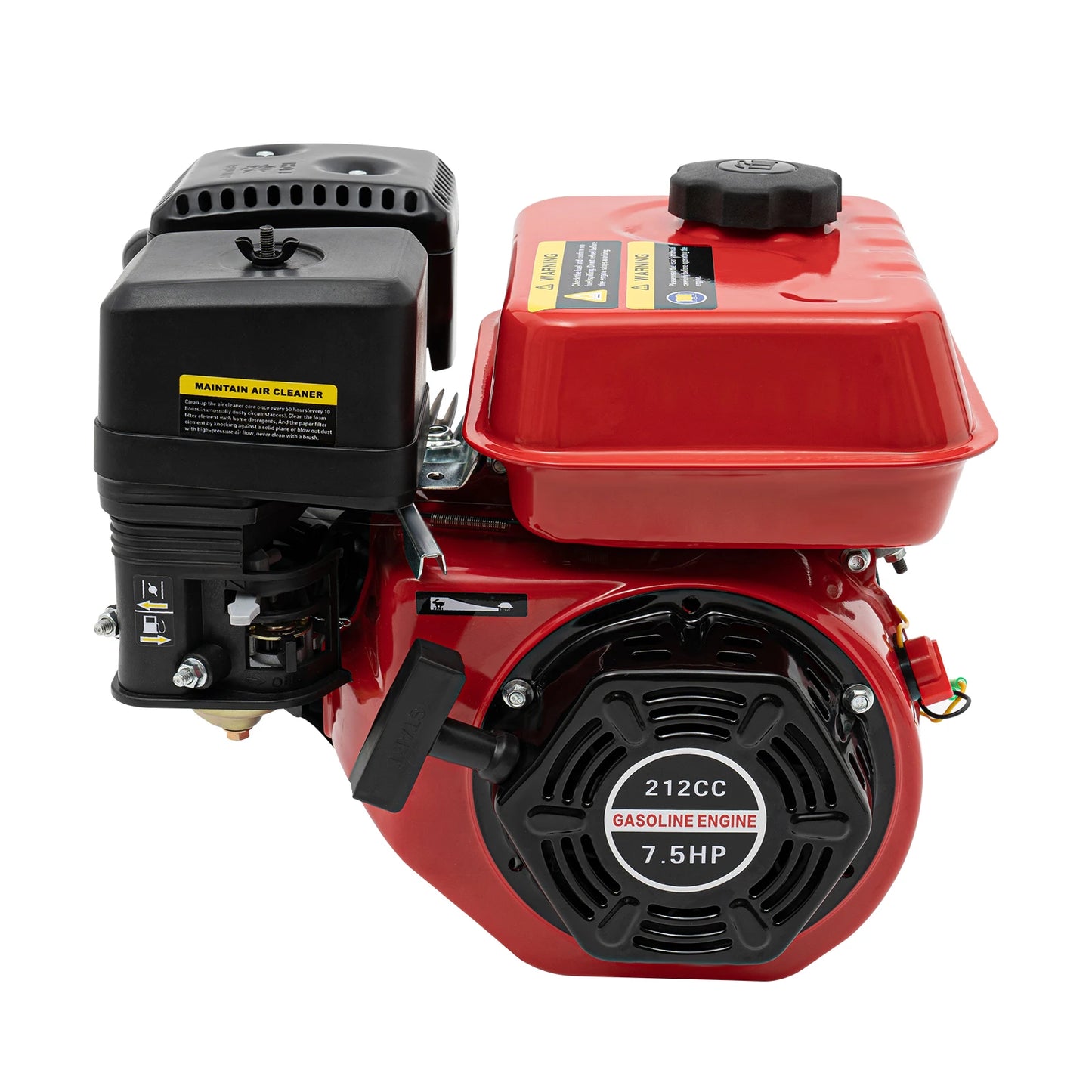 7.5hp 212cc 4stroke Outboard Motor Heavy Duty Inflatable Fishing  Boat Engine Motor For Stern 9.84-19.69 Feet In Length Dinghies