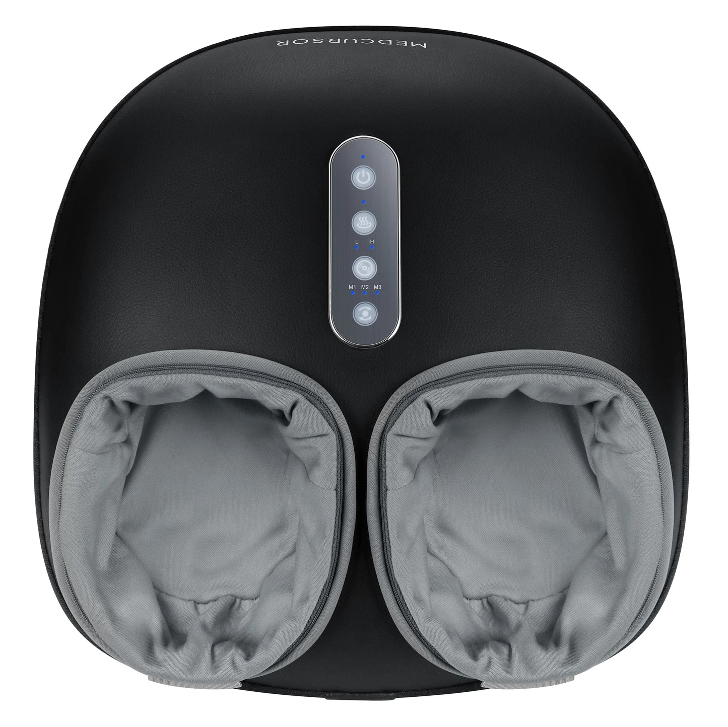 Medcursor Shiatsu Foot Massager Machine with Heat Roller Muscle Relaxation Pain Relief Electric Fully Wrapped Foot Massage