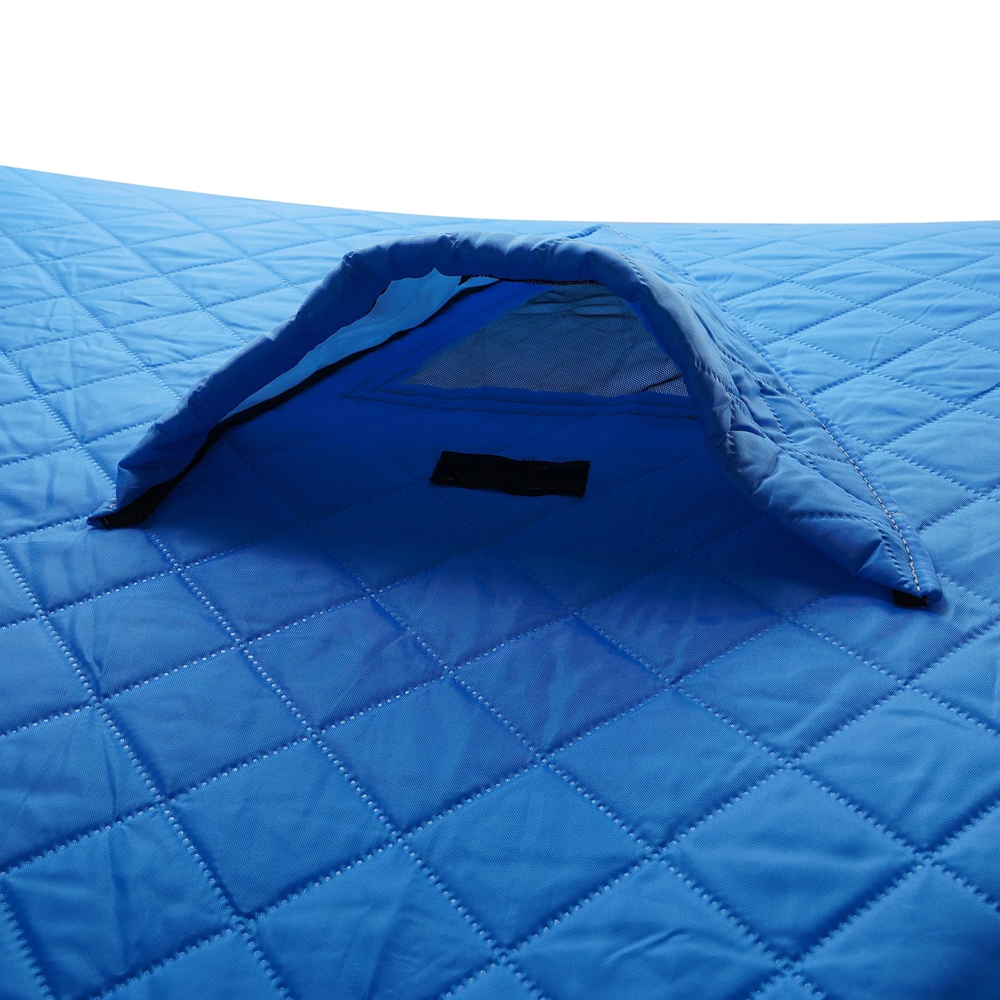 Ice Fishing Insulated Tent, 1-2 Person Shelter, Portable Thermal Tent with Built-In Storage, Warm & Windproof Camping Tent