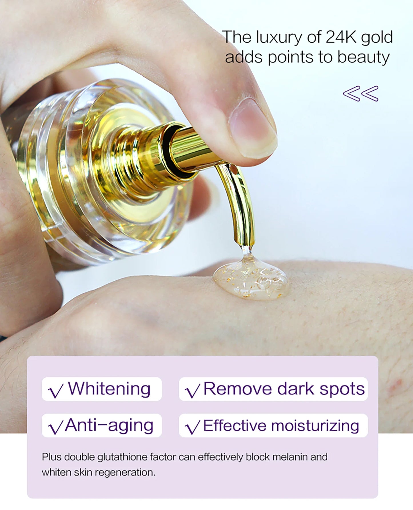 AILKE Body Milk For Brightening And Clearing Uneven Skin Tone, Moisturizes, Remove Black Spots, Whitening, For All Skin Types
