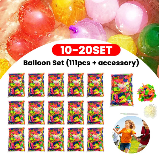 111pcs Filling Water Balloons Funny Summer Outdoor Toy Prank Game Children Toys