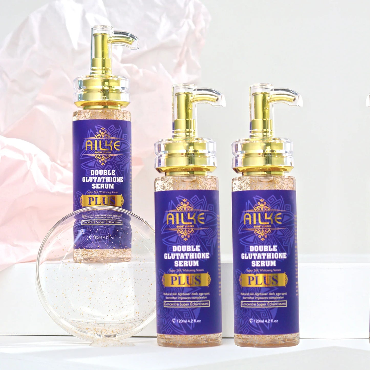 AILKE Body Milk For Brightening And Clearing Uneven Skin Tone, Moisturizes, Remove Black Spots, Whitening, For All Skin Types