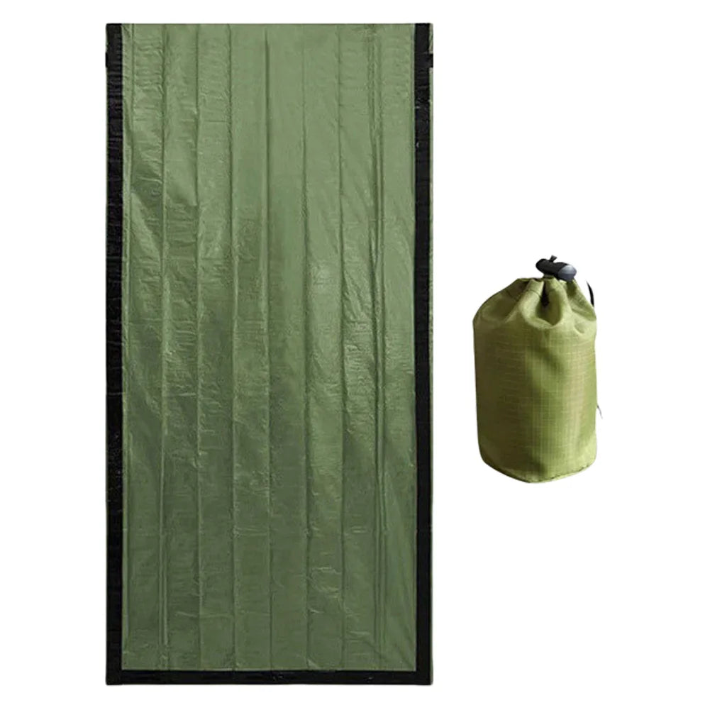 2/3/6pcs Emergency Blanket Waterproof Survival Sleeping Bag Portable Thermal Sleeping Bag for Camping Hiking Outdoor Adventure