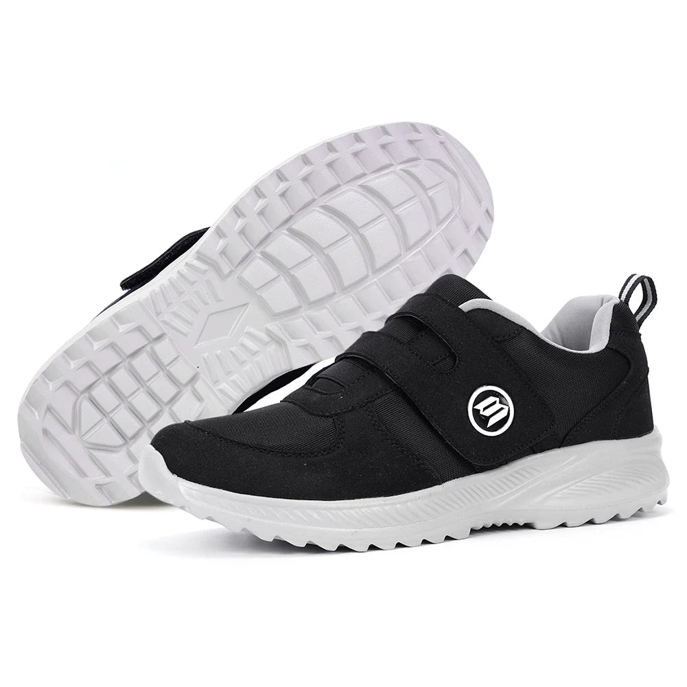 Diabetic Shoes Lightweight Edema Sneakers with Adjustable Closure Hook and Loop Sneakers Non-Slip for Swollen Feet